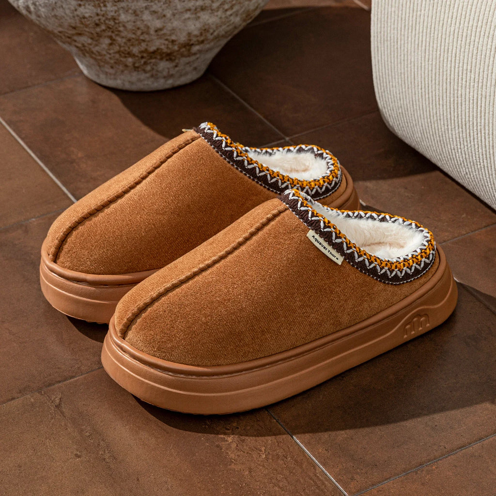 Winter Women's Slippers Boots Fashion Fuzzy Fur Anti-slip Soft Sole Outdoor Indoor Warm Comfort Men Plush Houseshoes good 2026