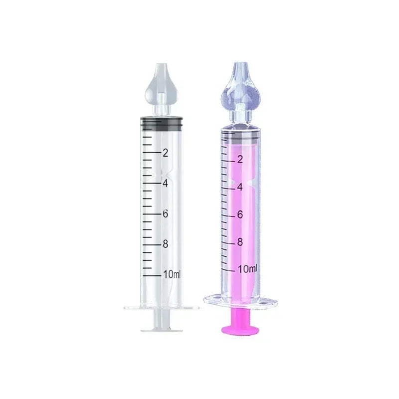Rhinitis Nasal Irrigator Washing for Children Silicone Baby Nasal Aspirator Syringe Baby Nose Cleaner Kids Nasal Washer Reusable