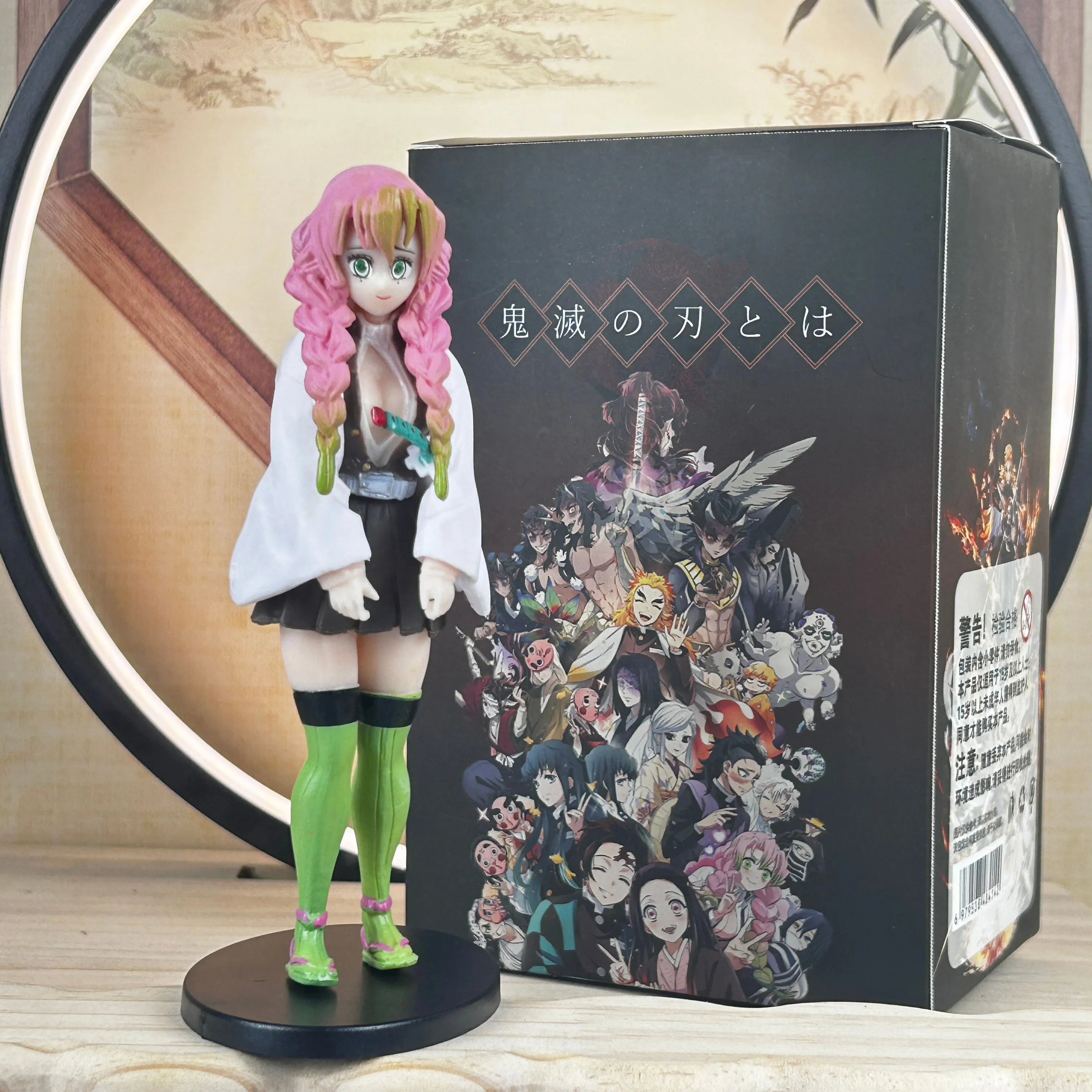 Anime Figure Demon Slayer Figures Kimetsu No Yaiba Doll Tanjiro Nezuko Zenitsu Figurine Inosuke Warrior Action Figure Model Toys