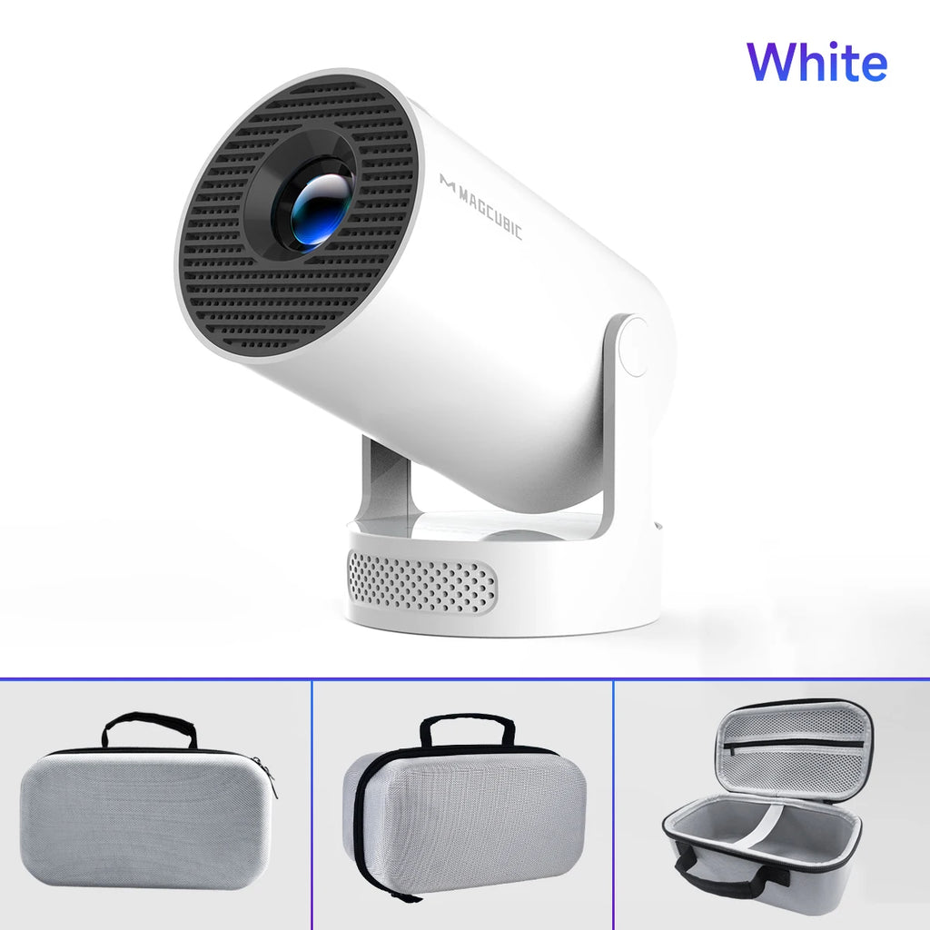 HY300pro WIFI Mobile Phone Same Screen Edition Home Living Room HD Smart 4K Home Theater Auto Focus Android Portable Projector
