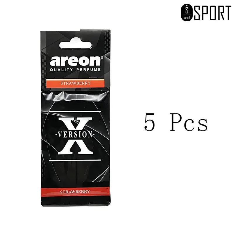 3-60Pcs X Version Car Air Refresher Car Suspension Decoration Home Bathroom Refresher Natural perfume Car Interior Hanging Paper