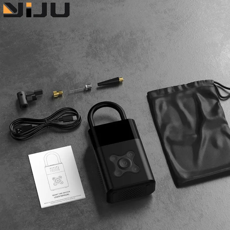 NEW MIJIA Inflatable treasur Air Compressor 2D 2000mAh Portable Inflator Air Pump 2D For Bicycle Car Motorcycle Ball CN