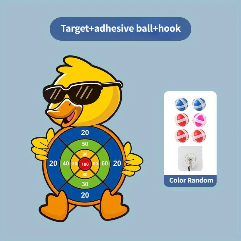 Educational Games Dart Board Baby Toy Stickey Ball Dart Indoor Sports Child Montessori Games for Children 3 to 7 Years