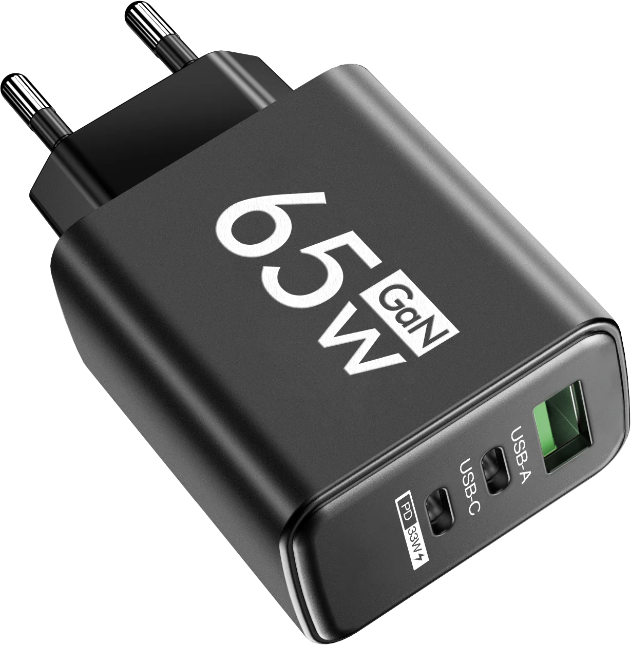 3 in 1 GaN PD Fast Charger for iPhone 15 Samsung Huawei Xiaomi - Quick Charging Adapter with Type C And USB Ports