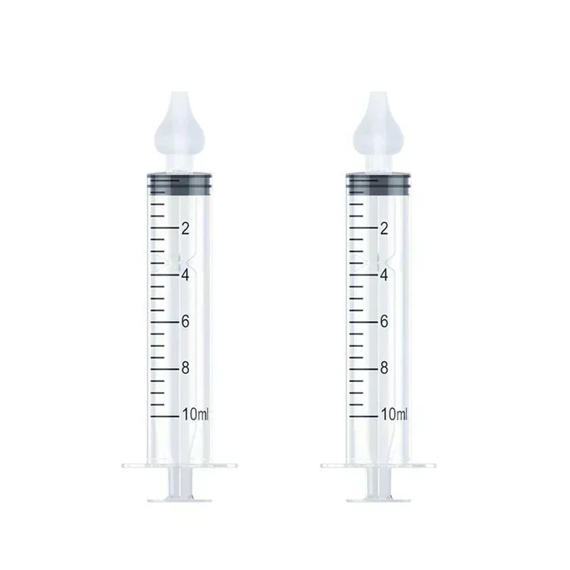 Rhinitis Nasal Irrigator Washing for Children Silicone Baby Nasal Aspirator Syringe Baby Nose Cleaner Kids Nasal Washer Reusable