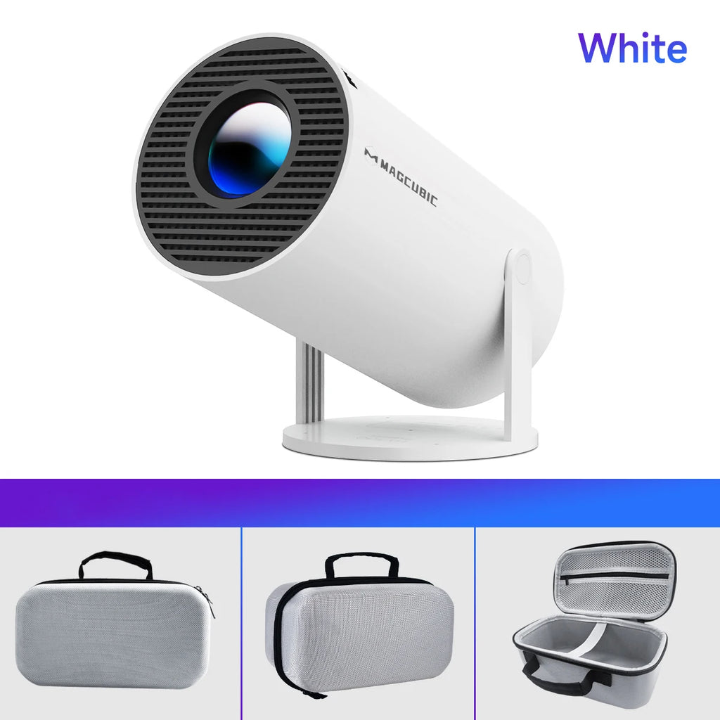 HY300pro WIFI Mobile Phone Same Screen Edition Home Living Room HD Smart 4K Home Theater Auto Focus Android Portable Projector