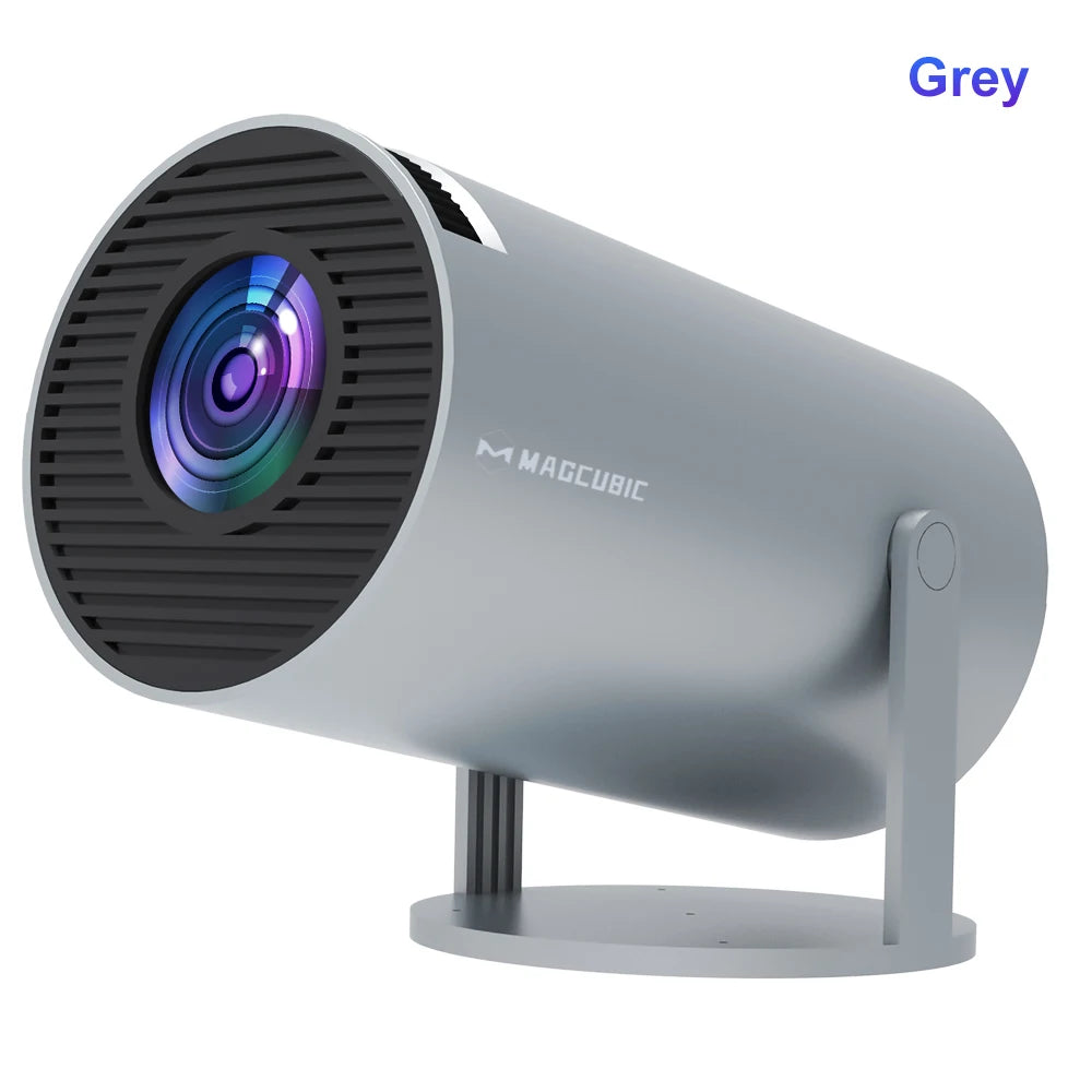HY300pro WIFI Mobile Phone Same Screen Edition Home Living Room HD Smart 4K Home Theater Auto Focus Android Portable Projector