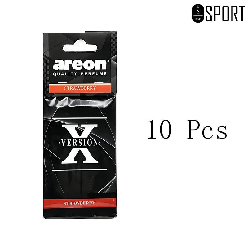 3-60Pcs X Version Car Air Refresher Car Suspension Decoration Home Bathroom Refresher Natural perfume Car Interior Hanging Paper