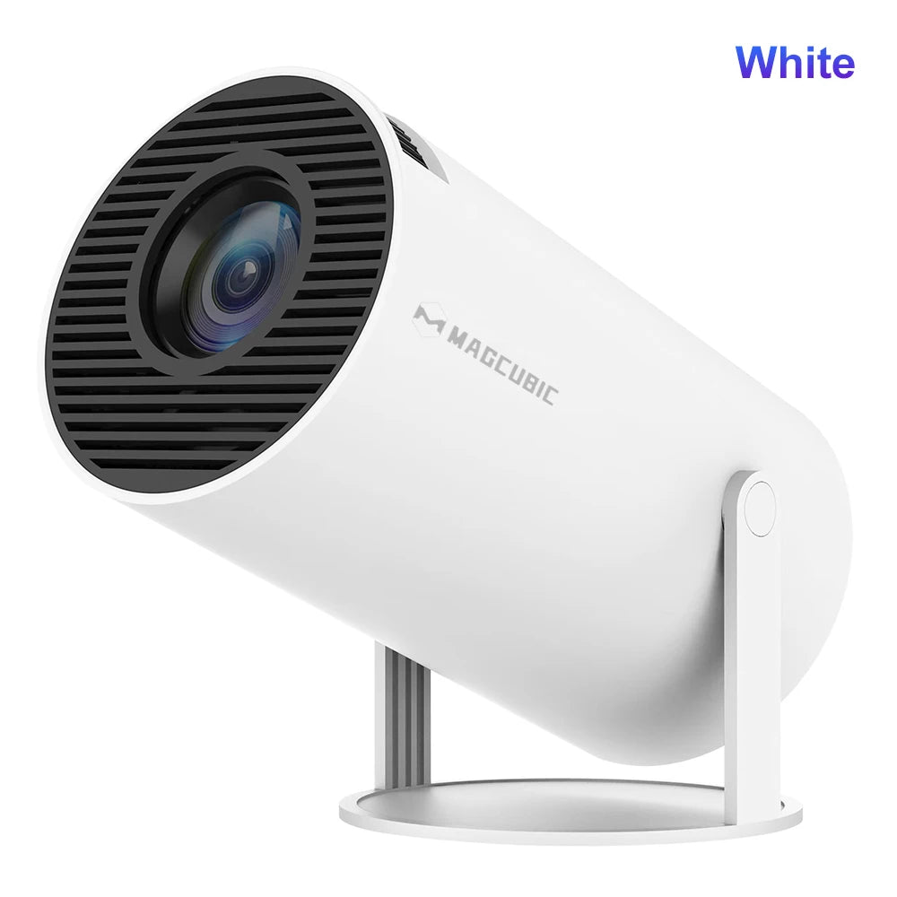 HY300pro WIFI Mobile Phone Same Screen Edition Home Living Room HD Smart 4K Home Theater Auto Focus Android Portable Projector