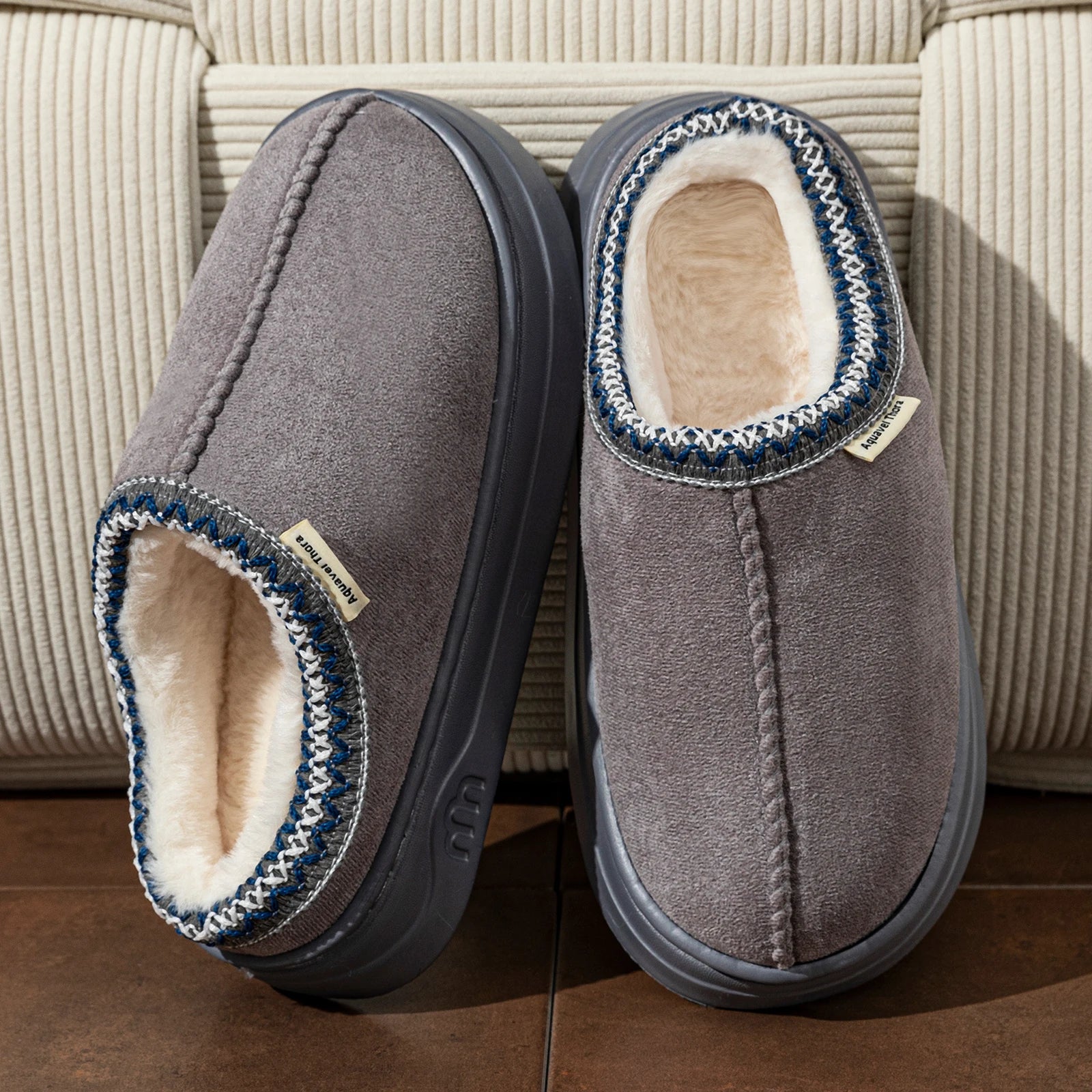 Winter Women's Slippers Boots Fashion Fuzzy Fur Anti-slip Soft Sole Outdoor Indoor Warm Comfort Men Plush Houseshoes good 2026
