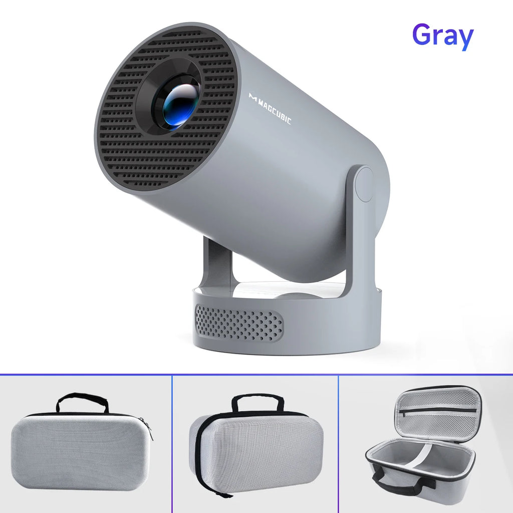 HY300pro WIFI Mobile Phone Same Screen Edition Home Living Room HD Smart 4K Home Theater Auto Focus Android Portable Projector