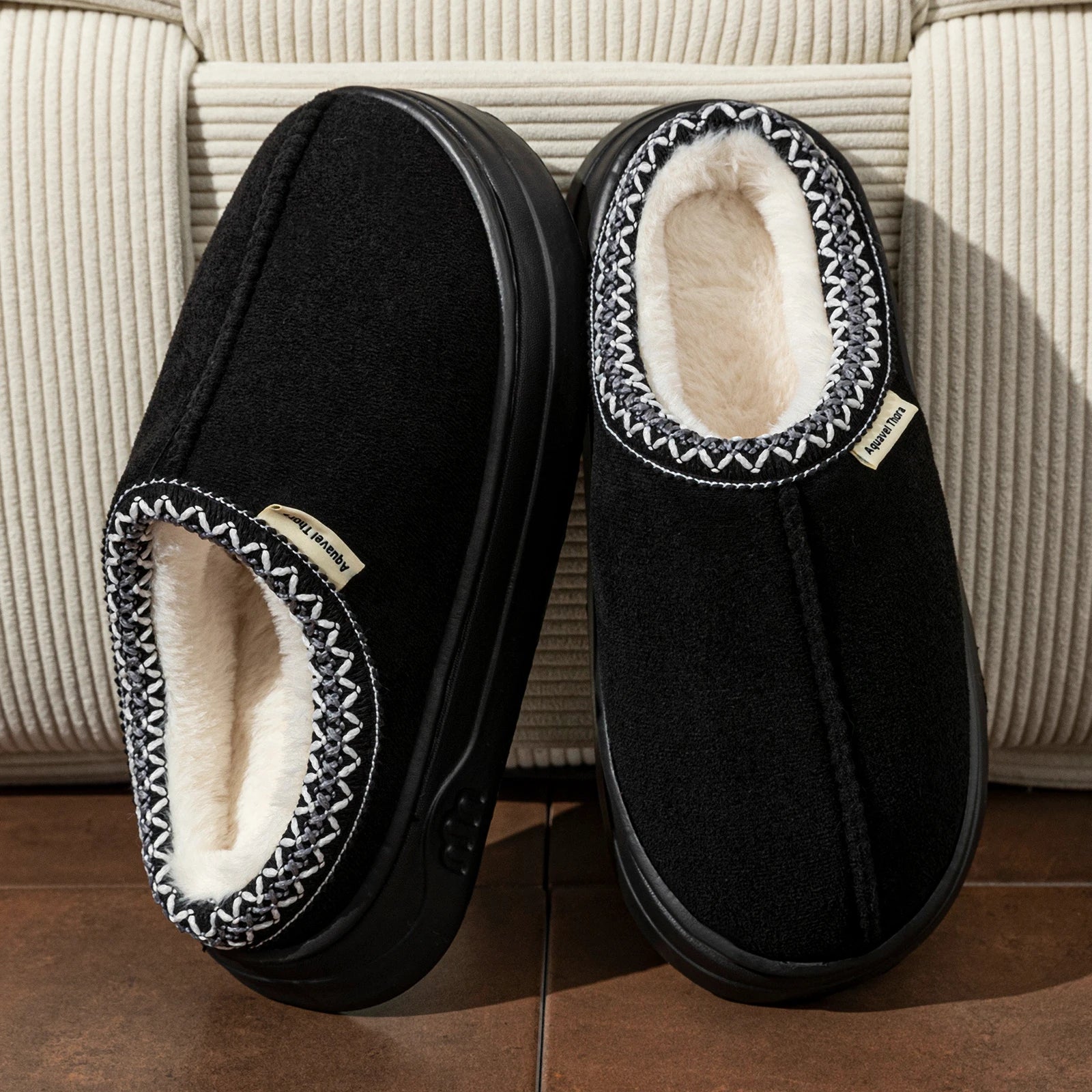 Winter Women's Slippers Boots Fashion Fuzzy Fur Anti-slip Soft Sole Outdoor Indoor Warm Comfort Men Plush Houseshoes good 2026