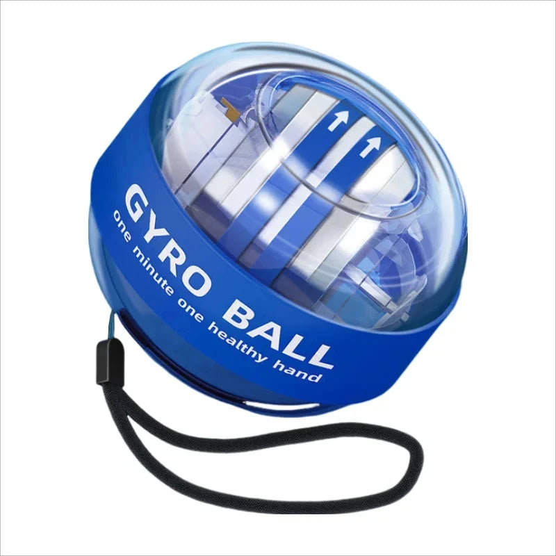 Power Ball Silent Grip Strength Device with Built in Elastic Device Self Starting Wrist Power Training Wrist Power Ball