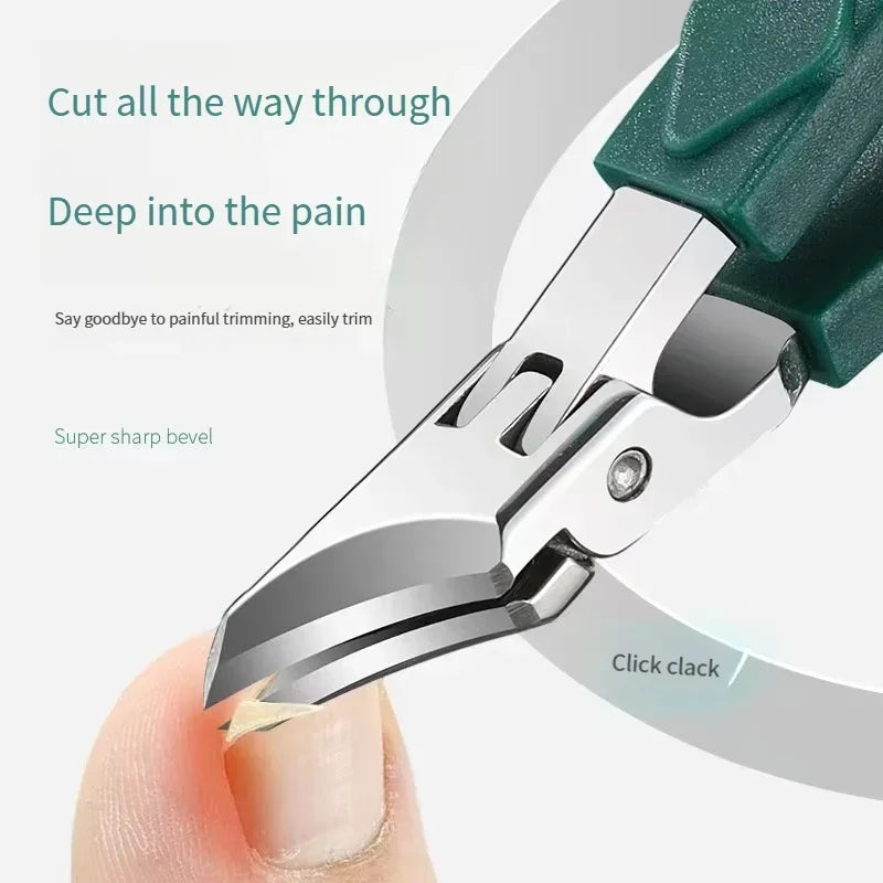 1pcs Toenail Clipper For Ingrown Or Thick Toenails Toenails Trimmer Professional Podiatrist Toenail Nipper With Stainless Steel