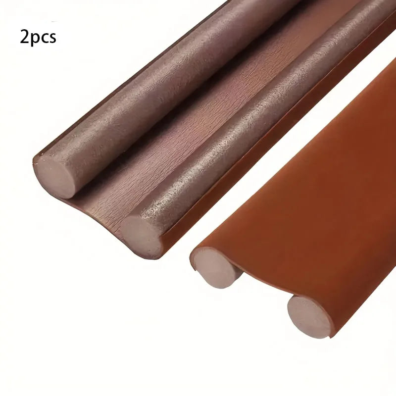 Hot Sell Flexible Door Bottom Sealing Strip Stopper Door Weatherstrip Guard Wind Dust Blocker Sealer Stopper Door Seal