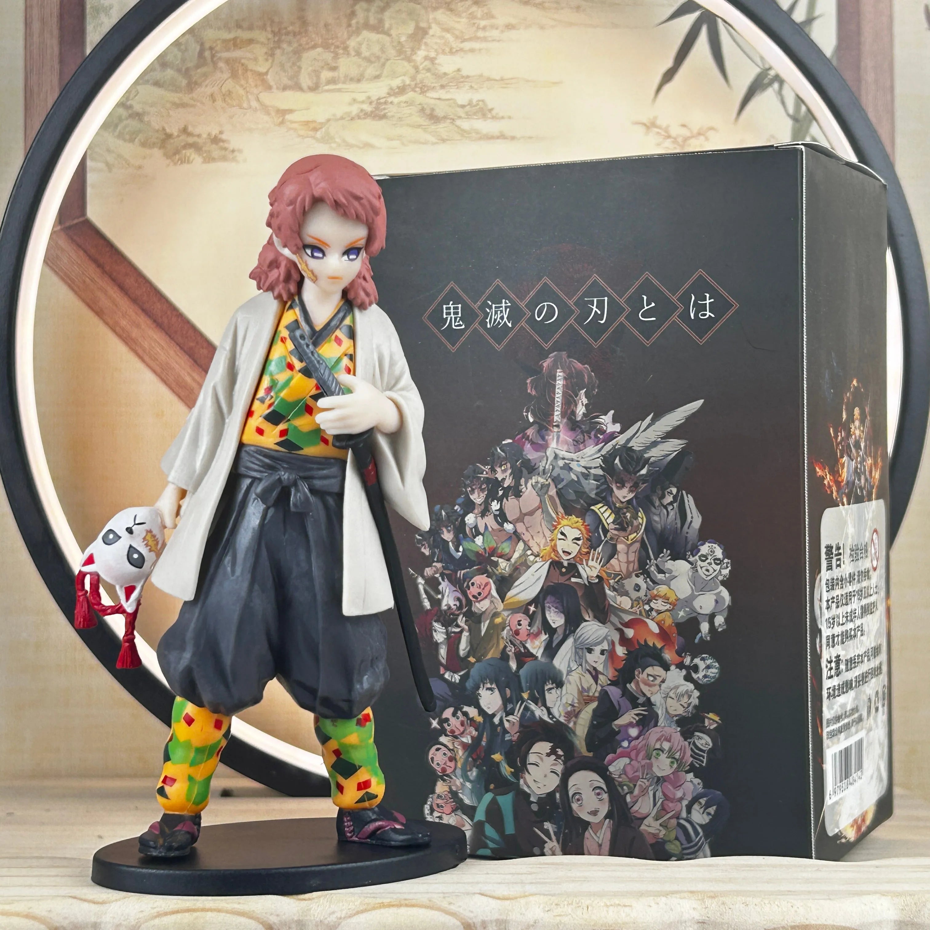 Anime Figure Demon Slayer Figures Kimetsu No Yaiba Doll Tanjiro Nezuko Zenitsu Figurine Inosuke Warrior Action Figure Model Toys