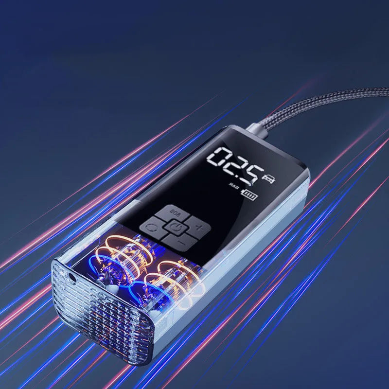 Car Wireless Air Pump Air Compressor Tire Ball Inflator Led Light Tire Inflator 150Psi Electric for Cars Motorcycles Bicycles